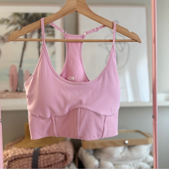 POPFLEX Other - POPFLEX Plié Corset Crop Bralette – Bubblegum Pink | Size XL